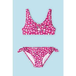 Costum de baie cu doua piese - cu impimeu tropical imagine