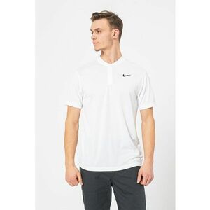 Tricou cu tehnologie Dri-Fit si fenta cu nasturi - pentru tenis Court imagine