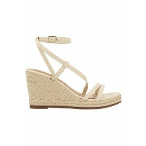 Espadrile de piele cu barete multiple imagine