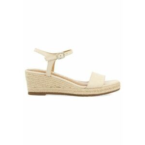 Sandale-espadrile wedge de piele imagine