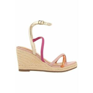 Sandale wedge de piele Rometta imagine