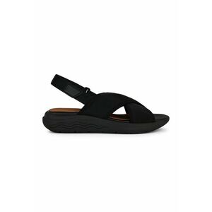 Sandale cu inchidere velcro si talpa wedge Spherica imagine