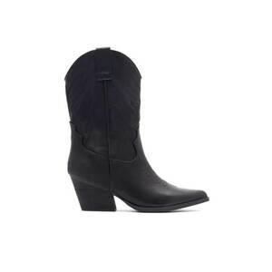 Botine dama - 590558804956237 - Sintetic - Negru imagine