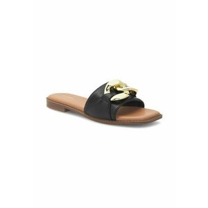 Papuci dama - 573104 - Piele ecologica - Negru imagine