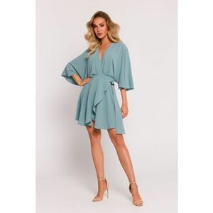 Rochie mini petrecuta cu maneci kimono imagine