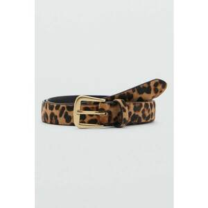 Curea de piele cu par scurt Leopard imagine