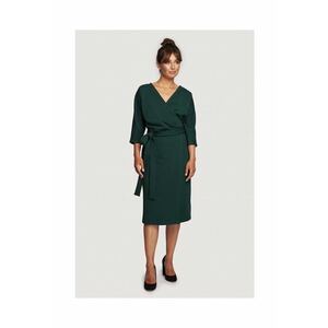 Rochie eleganta - Bumbac - Verde imagine