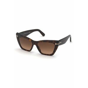 Ochelari de soare cat-eye cu model tortoise imagine