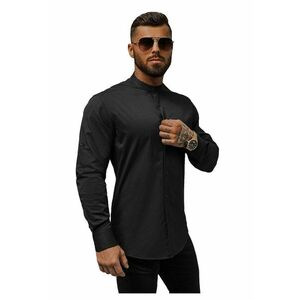 Camasa barbati neagra O/V010 imagine