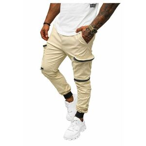 Pantaloni chino jogger pentru barbati O/475 imagine