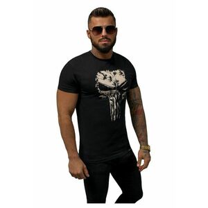 Tricou barbati - Bumbac - Negru punisher imagine