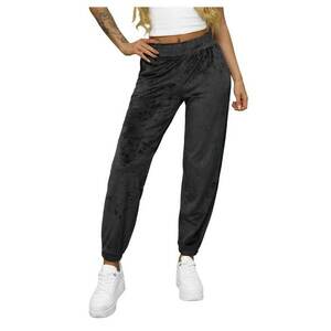 Pantaloni de trening din catifea femei JS/92K528 imagine