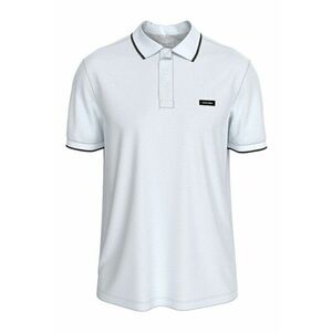 Tricou polo slim fit din material pique imagine