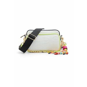 Geanta crossbody cu logo in relief Eviebag imagine