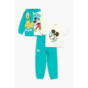 Set de imbracaminte cu imprimeu Mickey Nouse - 3 Piese imagine