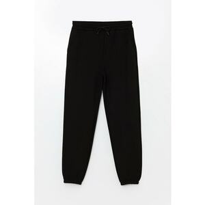 Pantaloni jogger uni cu talie elastica imagine