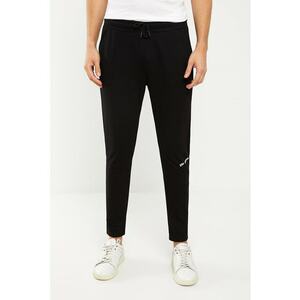 Pantaloni crop de trening cu snur in talie imagine