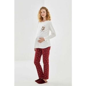 Pijama de bumbac - pentru gravide imagine