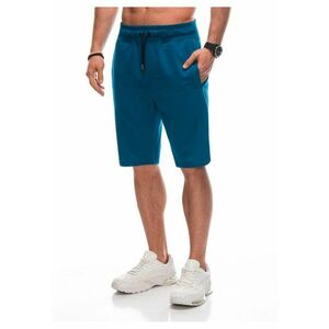 Pantaloni scurti de trening EM-SRBS-0101 - Pentru barbati - Cu snur - Albastru - L imagine