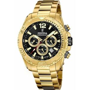 Ceas Timeless Chronograph F20684/4 - auriu - 45mm imagine