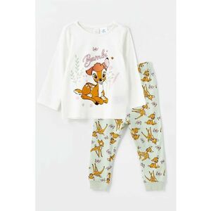 Pijama din bumbac cu imprimeu Bambi imagine