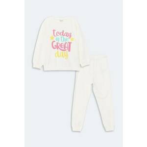 Set de pantaloni si bluza din bumbac- 2 Piese imagine