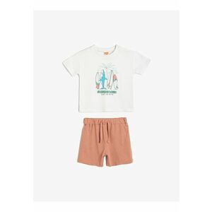 Set de tricou si pantaloni scurti - 2 piese imagine