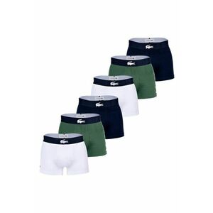 LACOSTE Herren Boxershorts - 6er Pack - Classique Lacoste - Trunks - Big Croc Print - Casual - Cotton Stretch 207095 imagine