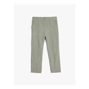 Pantaloni regular fit cu buzunare imagine