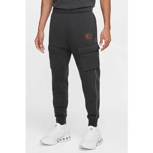 Pantaloni de trening din amestec de bumbac cu buzunare imagine