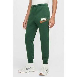 Pantaloni de trening conici cu snur si logo brodat imagine