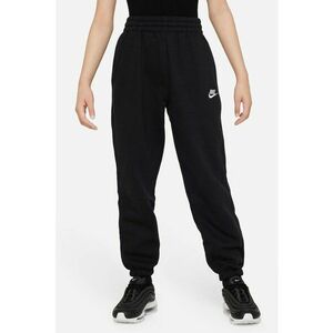 Pantaloni de trening cu talie inalta si snur imagine