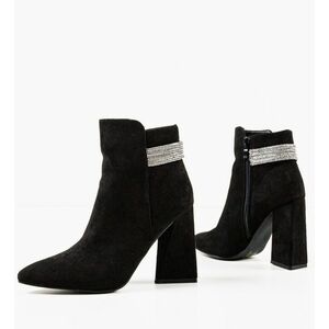 Botine dama Heher Negre imagine