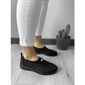 Espadrile dama casual negre CL08 T52-3 imagine