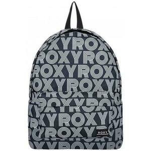 Rucsac Roxy cu model logo - 16 L, Negru cu alb imagine