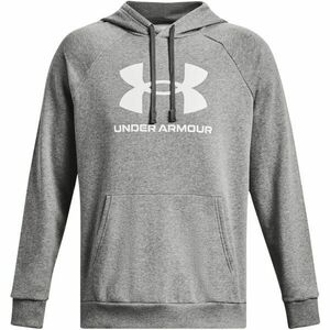 Under Armour RIVAL FLEECE LOGO HD Hanorac de bărbați, gri, mărime imagine