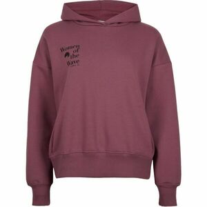 O'Neill WOMEN OF THE WAVE HOODIE Hanorac pentru femei, vișiniu, mărime imagine