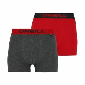 O'Neill BOXER PLAIN 2PACK Boxeri bărbați, gri închis, mărime imagine