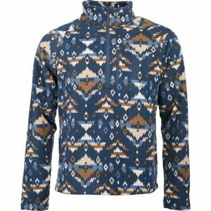 Columbia FAST TREK PRINTED HALF ZIP Hanorac bărbați, albastru închis, mărime imagine