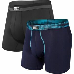 SAXX SPORT MESH 2PK Boxeri bărbați, gri închis, mărime imagine