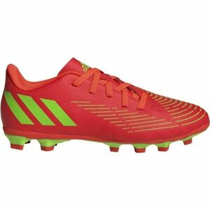 adidas PREDATOR EDGE.4 FxG J Ghete de fotbal copii, roșu, mărime imagine