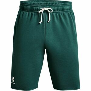 Under Armour RIVAL TERRY SHORT Pantaloni scurți bărbați, verde închis, mărime imagine