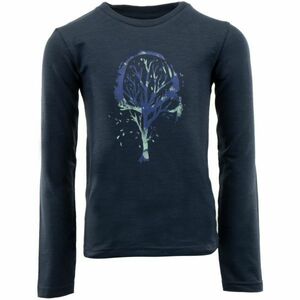 ALPINE PRO NOKOSO Tricou copii, albastru închis, mărime imagine