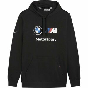 Puma BMW M MOTORSPORT ESSENTIALS HOODIE Hanorac pentru bărbați, negru, mărime imagine