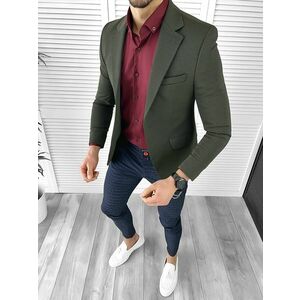 Sacou barbati slim fit 10348 N2-6.1 imagine