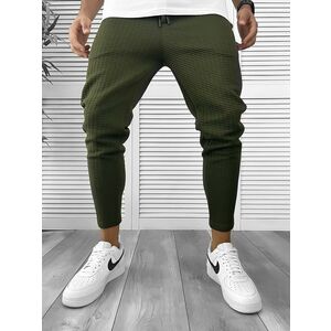 Pantaloni de trening kaki conici 12373 O2-4.1 imagine