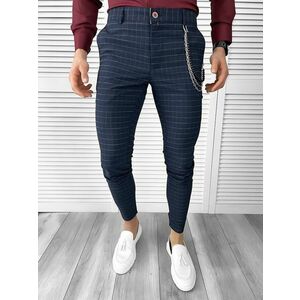 Pantaloni barbati eleganti 2019 121-4 imagine