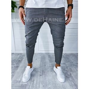 Pantaloni barbati gri smart casual ZR P18028 D7-3 imagine