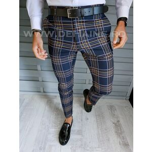 Pantaloni barbati eleganti B1825 D8-4 imagine