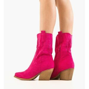 Botine dama Iwan Fuchsia imagine